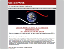 Tablet Screenshot of antigenocide.org